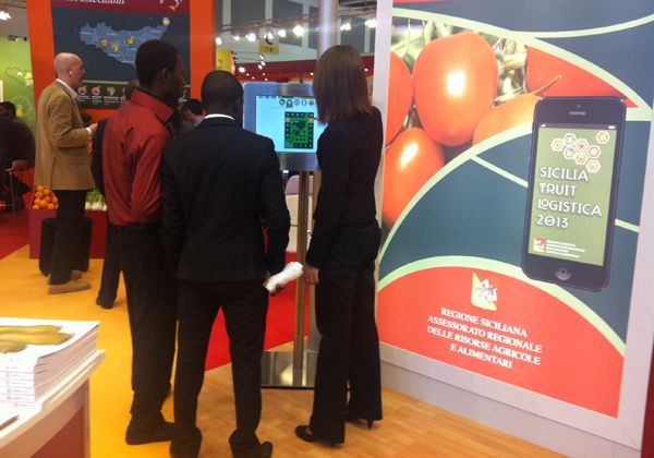 touch interfaces per sicilia fruitlogistica 2013