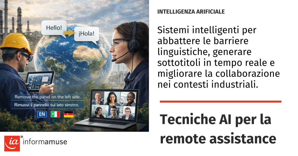 Come l’AI trasforma la comunicazione nell’assistenza remota